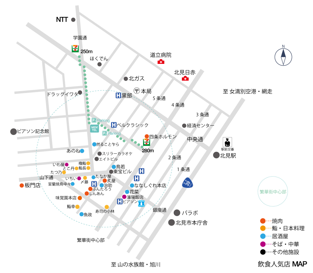 周辺施設案内